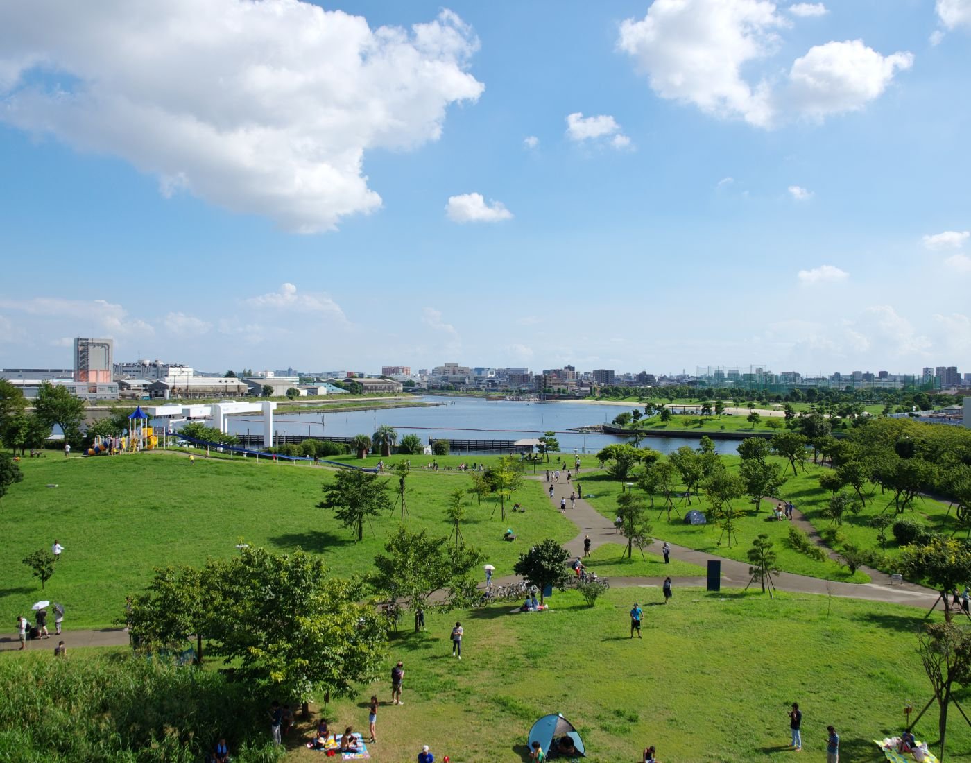 🏖️ 오모리 고향 해변 공원(오모리 후루사토노 하마베 코엔, 후루하마 코엔) 이미지 1